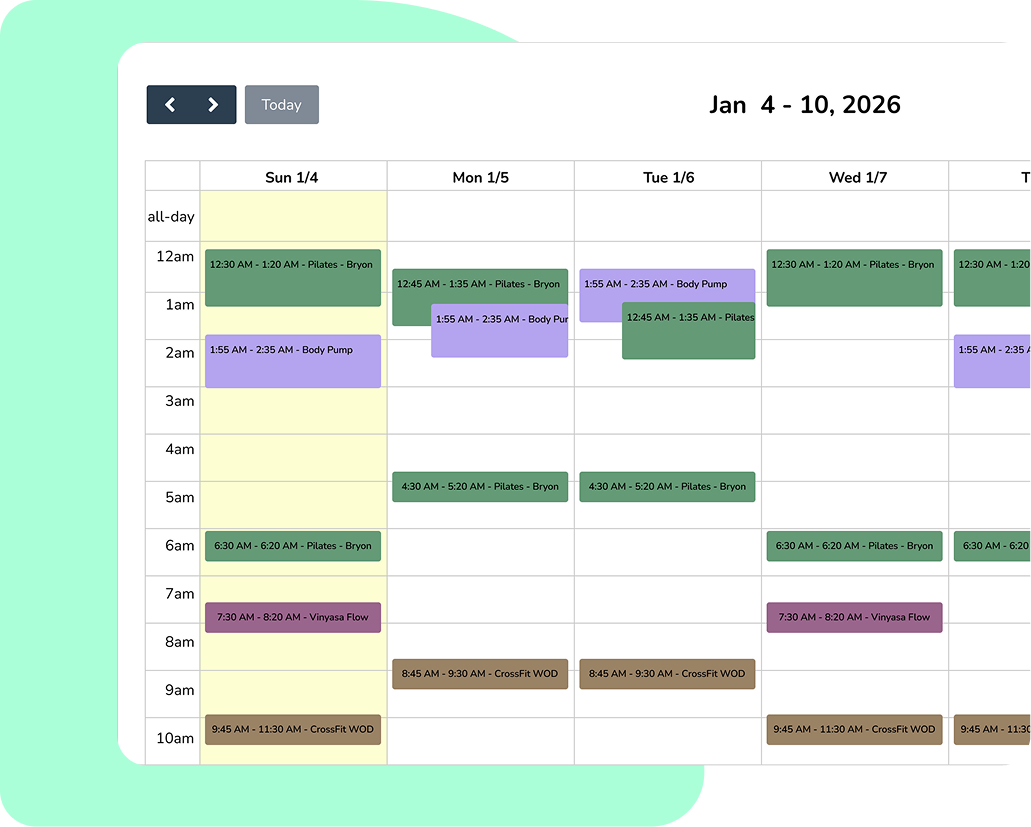 Scheduling